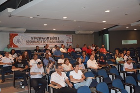 SINDICATO PARTICIPA DE IV MOSTRA EM SAÚDE E SEGURANÇA DO TRABALHADOR