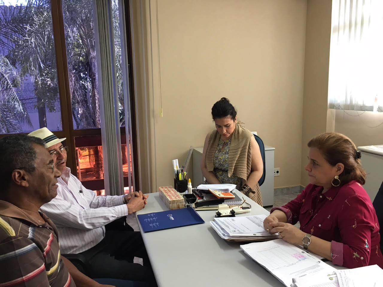 Reunião realizada no Ministério do Trabalho de Ribeirão Preto