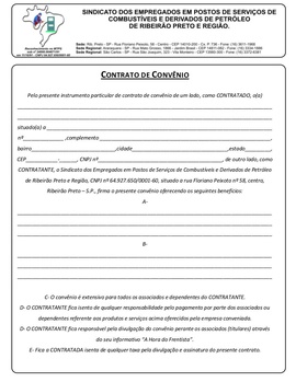 Contrato de Convênio Padrão Timbrado (PDF)